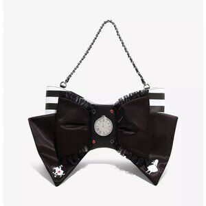 Disney Her Universe Alice In Wonderland Stripe Bow Shoulder Bag NWT​